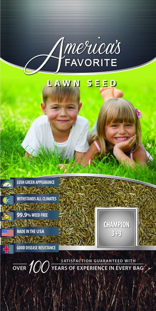 Champion 3+3 Fescue Blend Lawn Seed
